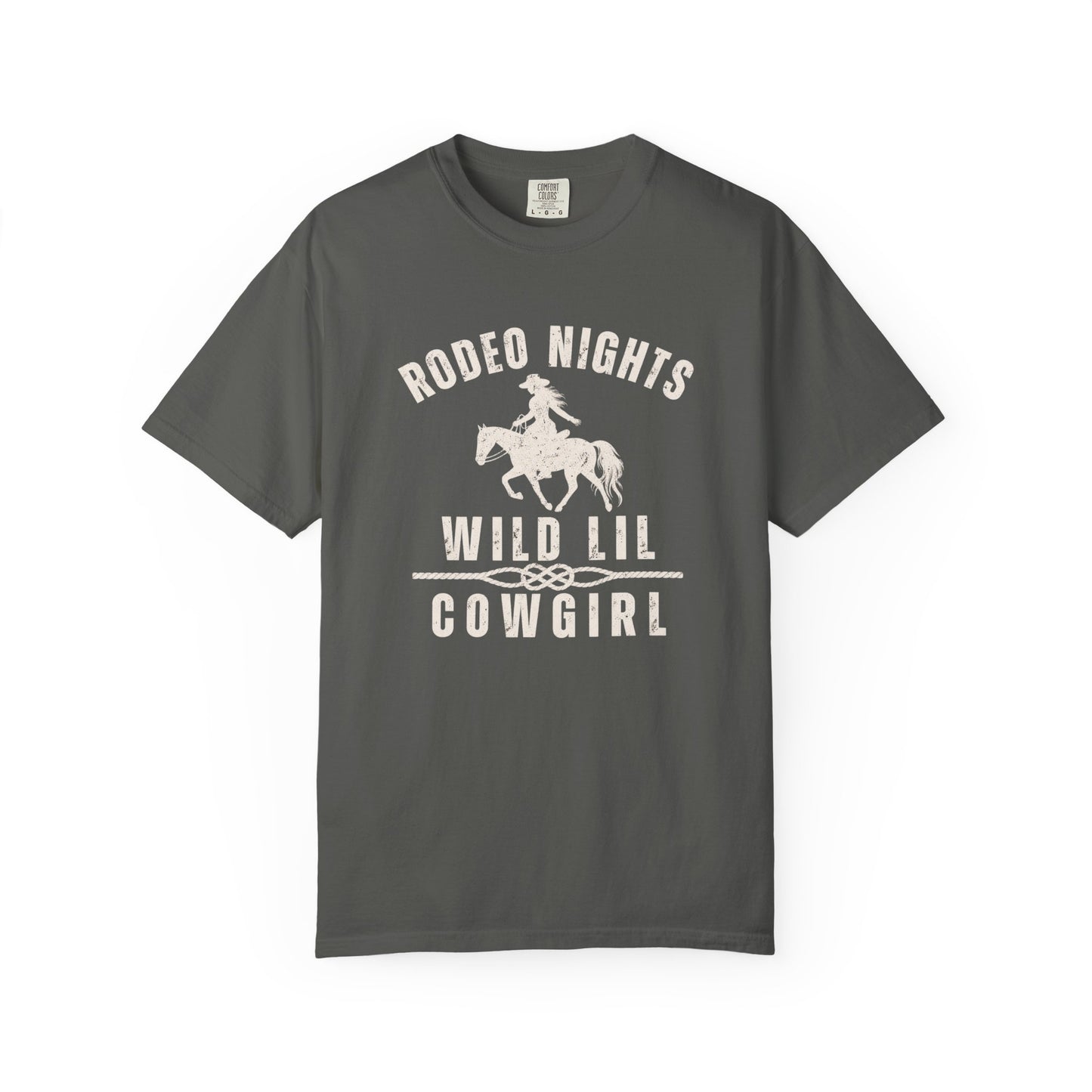 Wild Little Cowgirl Rodeo Nights Tee, Country Concert Shirt, Western Cowgirl Tee, Rodeo Graphic Shirt, Horse Lover Gift