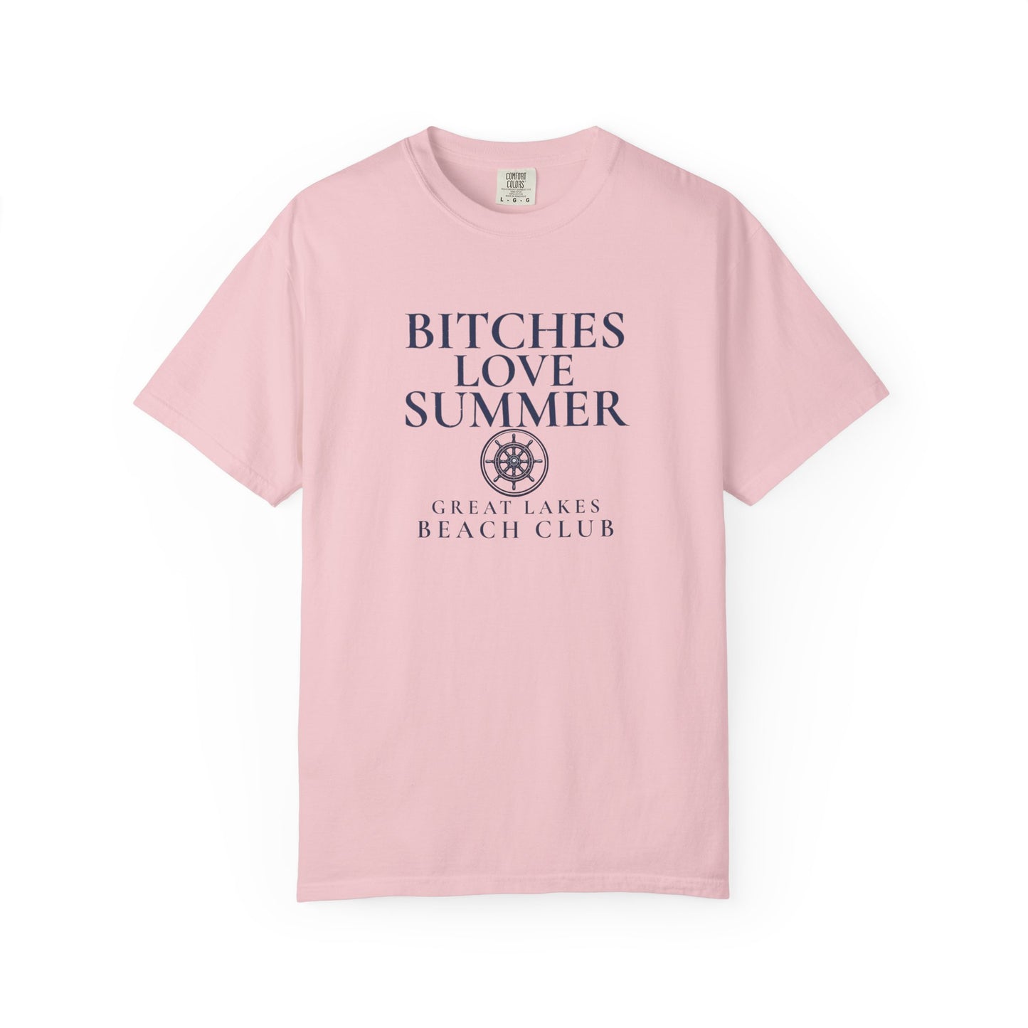 Bitches Love Summer T-Shirt | Great Lakes Beach Club Graphic Tee