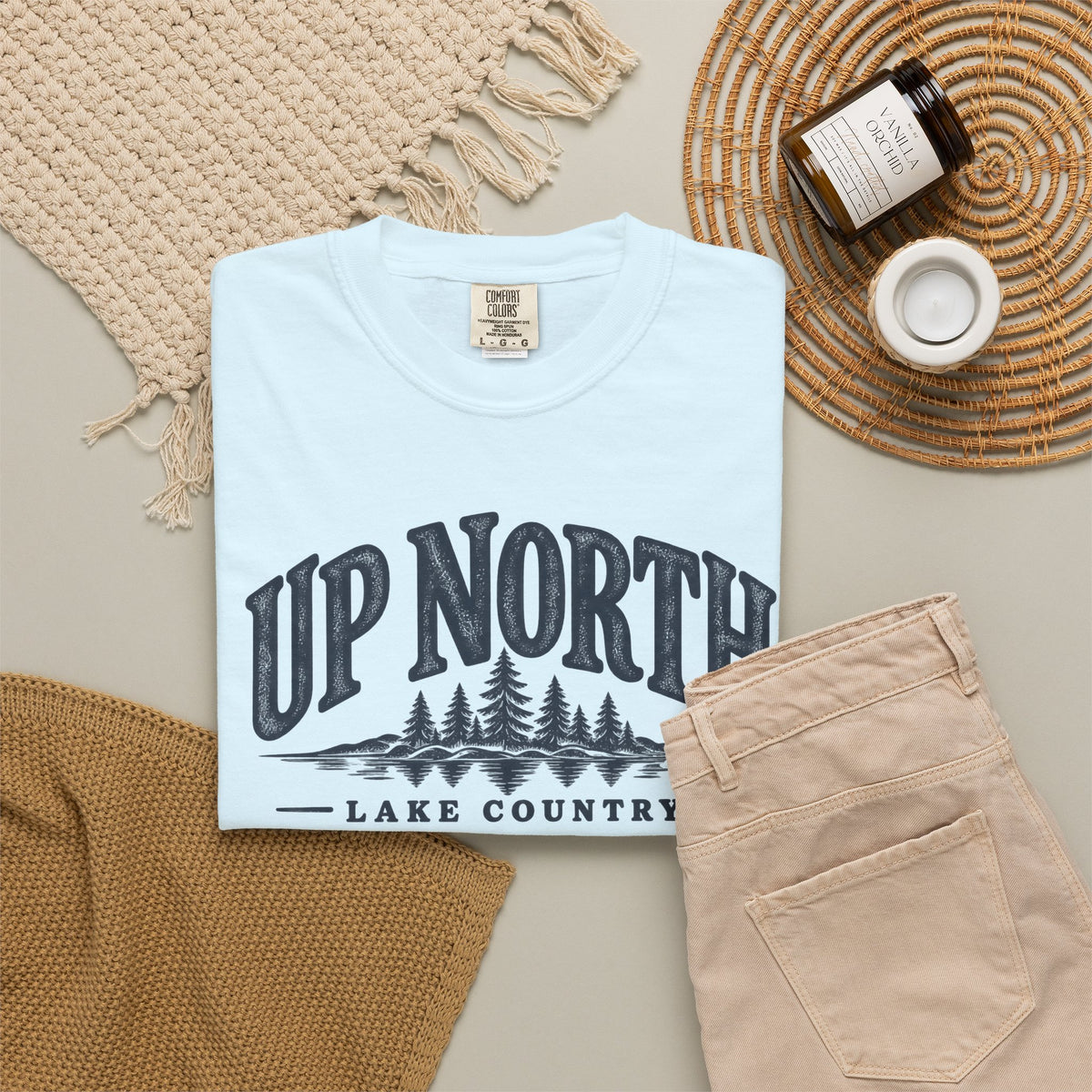 Up North Lake Country Vintage Tee