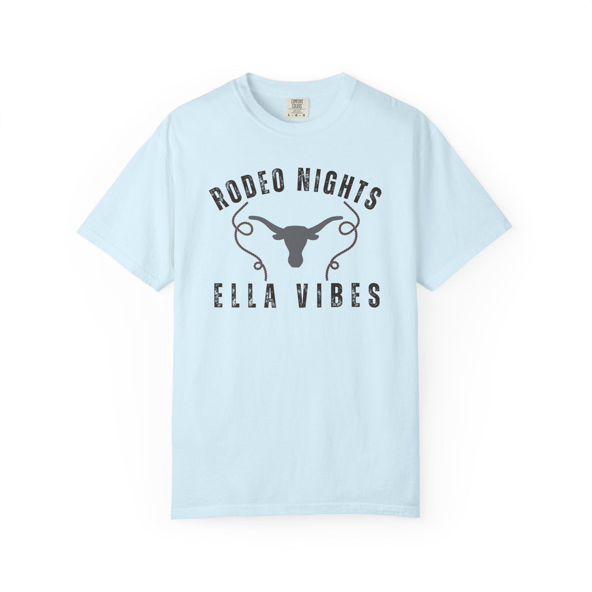 Rodeo Nights Ella Vibes Shirt, Western Cowboy Tee, Longhorn Graphic Shirt, Country Concert Tee, Cowboy Rodeo Shirt