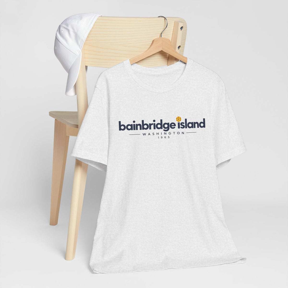 Bainbridge Island Pickleball 1965 Tee – Washington Pickleball Shirt
