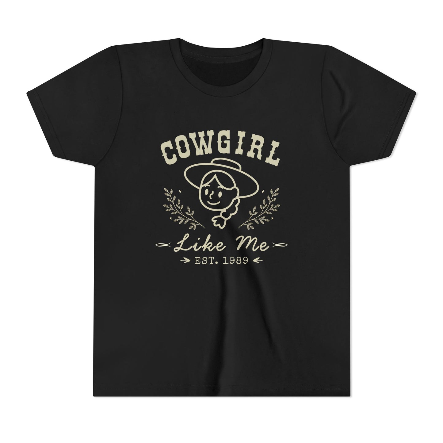 Cowgirl Like Me Girls Shirt | Western Kids Tee | Rodeo Girl Outfit | Horse Lover Gift