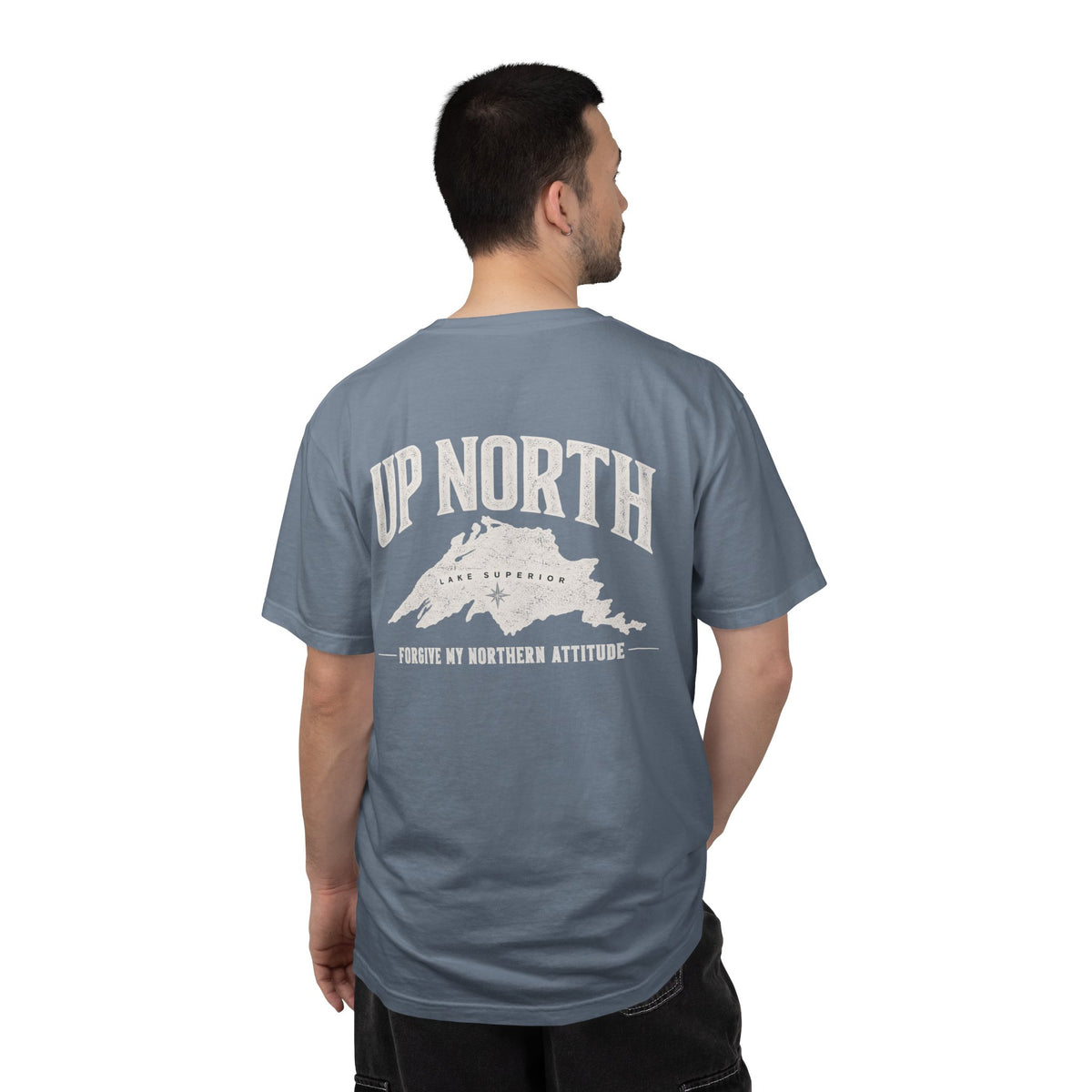 Up North Lake Superior T-Shirt | Forgive My Northern Attitude Graphic Tee