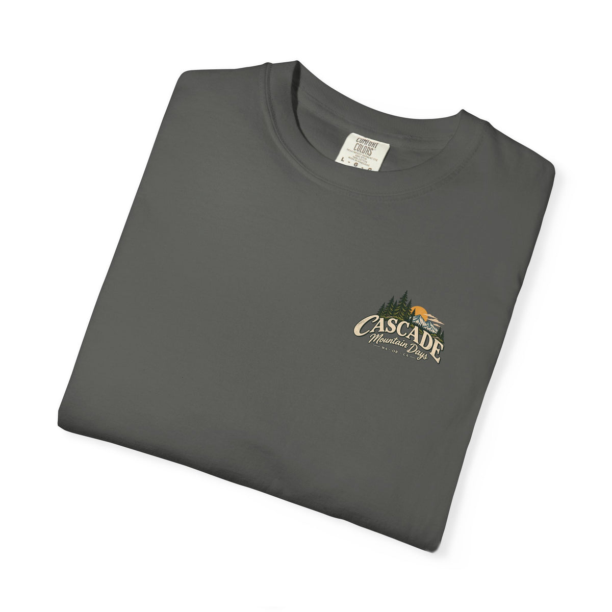 Cascade Mountain Days Tee | Vintage Mountain Graphic T-Shirt