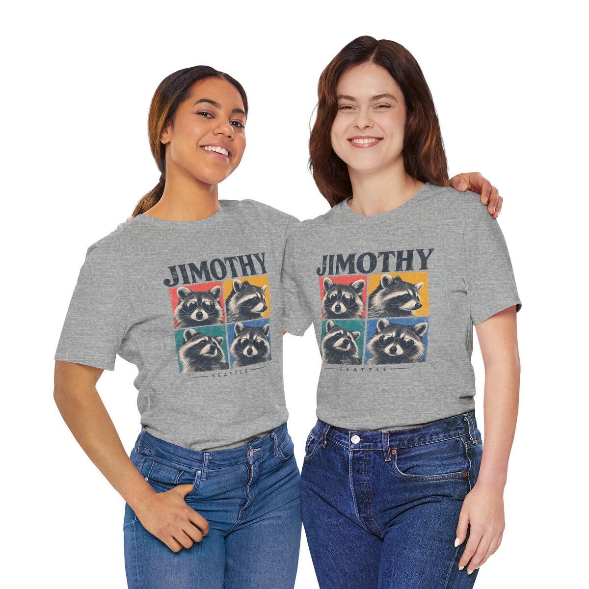 JIMOTHY Seattle Raccoon Graphic Tee
