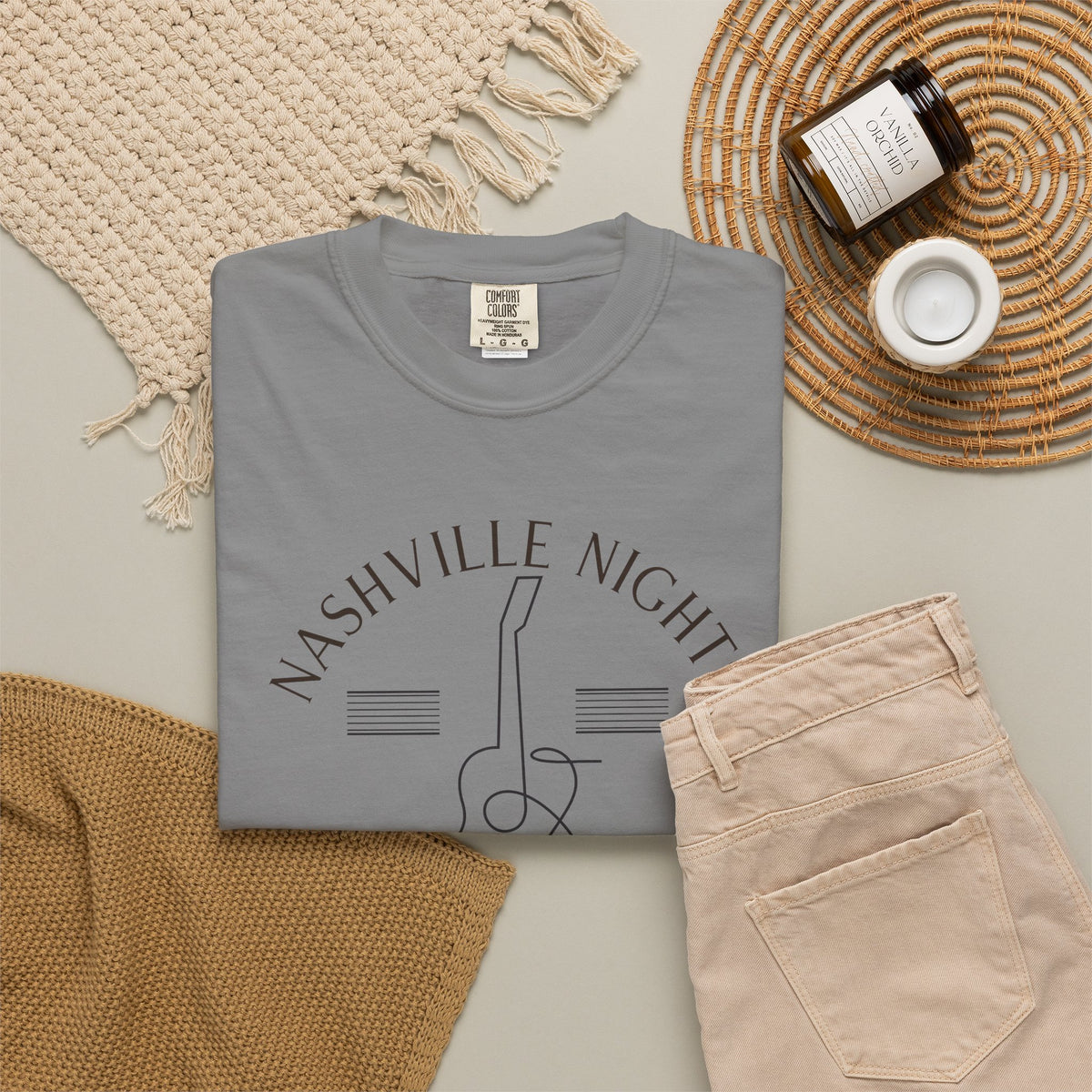 Nashville Nights Ella Vibes Shirt | Nashville Country Concert Tee | Music City T-Shirt