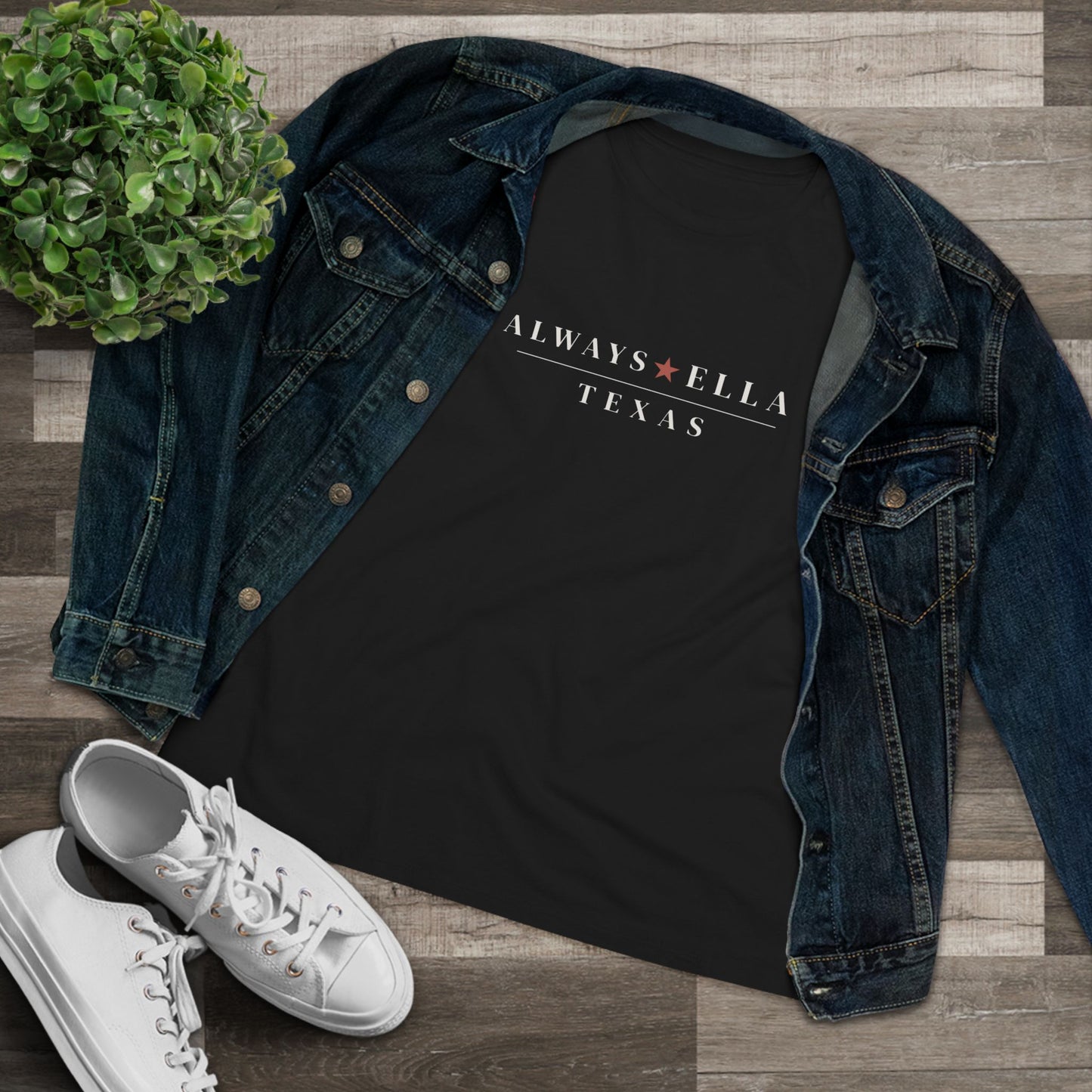 Always Ella Texas Shirt | Country Concert Tee | Western Cowgirl Graphic Tee | Boutique Country Shirt