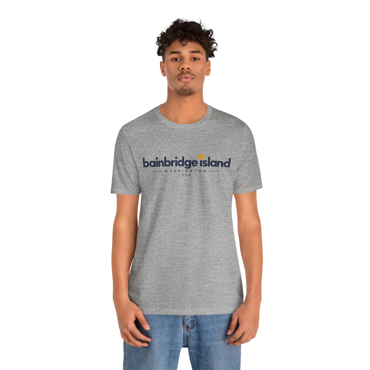 Bainbridge Island Pickleball 1965 Tee – Washington Pickleball Shirt