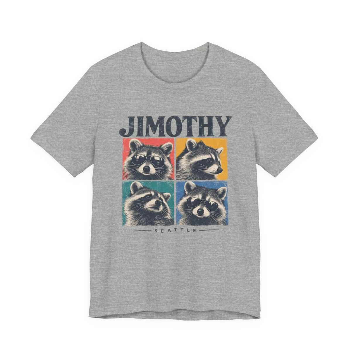 JIMOTHY Seattle Raccoon Graphic Tee