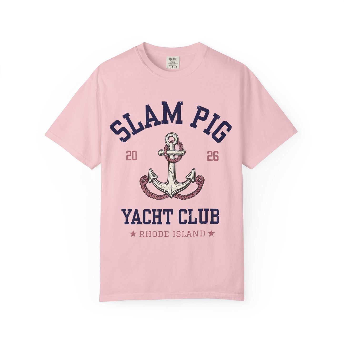 Slam Pig Yacht Club T-Shirt | Rhode Island Reality Nautical