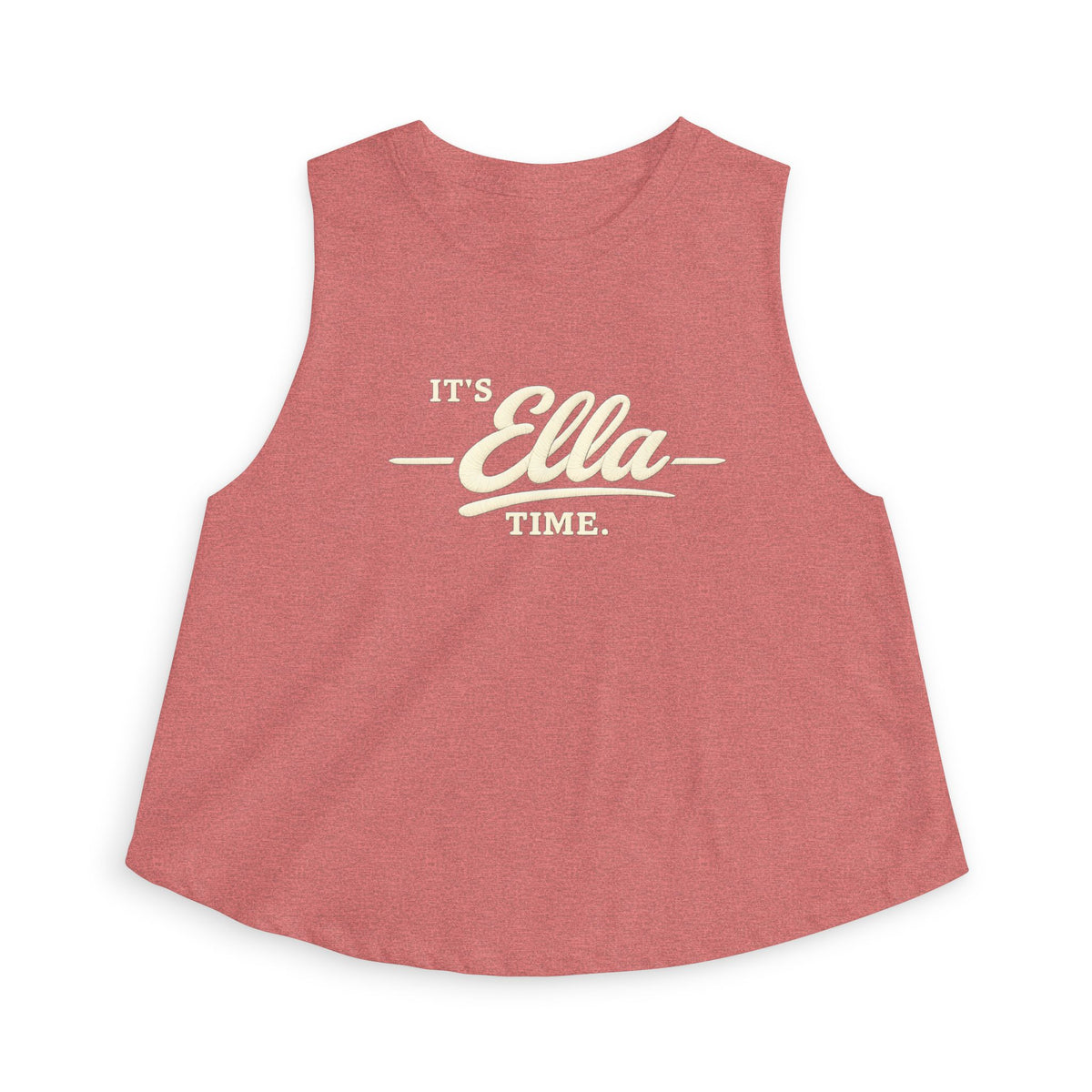 It's Ella Time Cropped Tank | Country Concert Outfit | Ella Concert Inspired Shirt | Country Music Fan Top