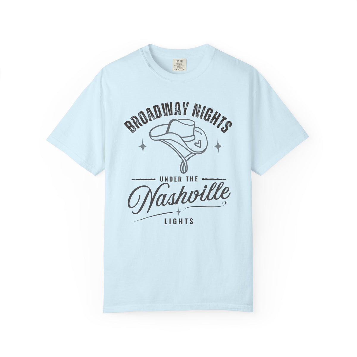 Broadway Nights Under the Nashville Lights Comfort Colors¬Æ T-Shirt