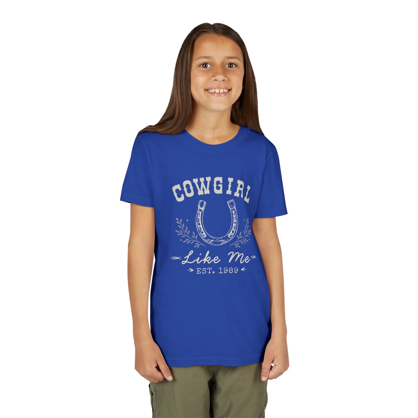 Cowgirl Like Me Girls Shirt | Western Kids Tee | Rodeo Girl Outfit | Horse Lover Gift