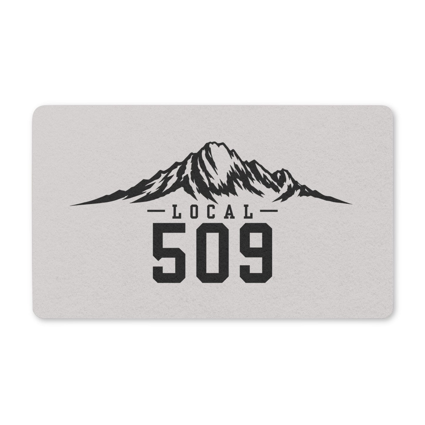Local 509 Doormat | Mountain Design, 509 Area Code | Central Washington