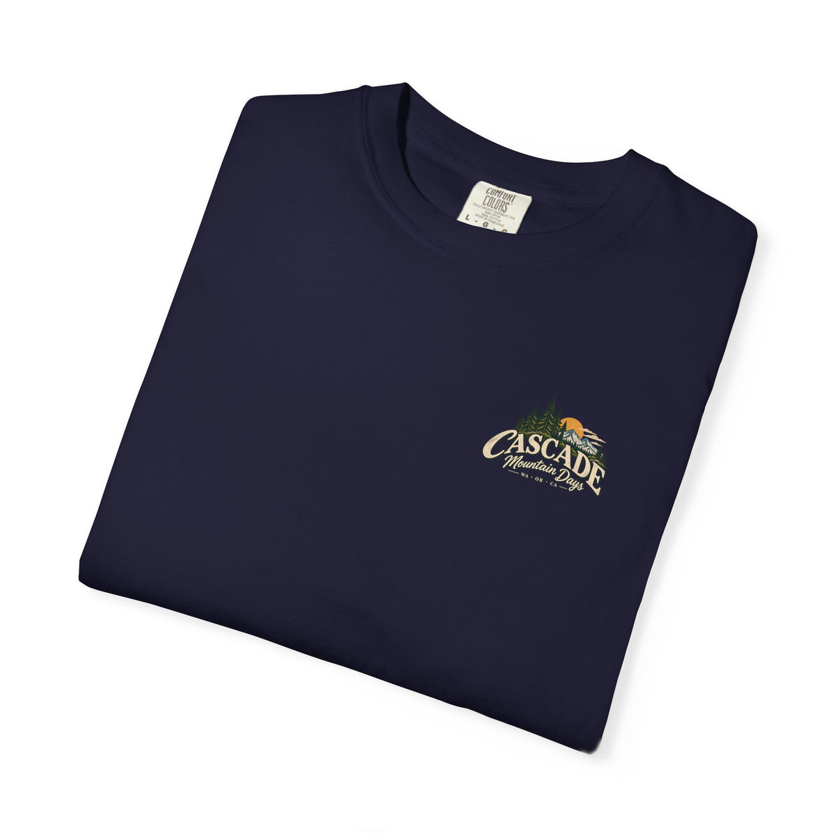 Cascade Mountain Days Tee | Vintage Mountain Graphic T-Shirt