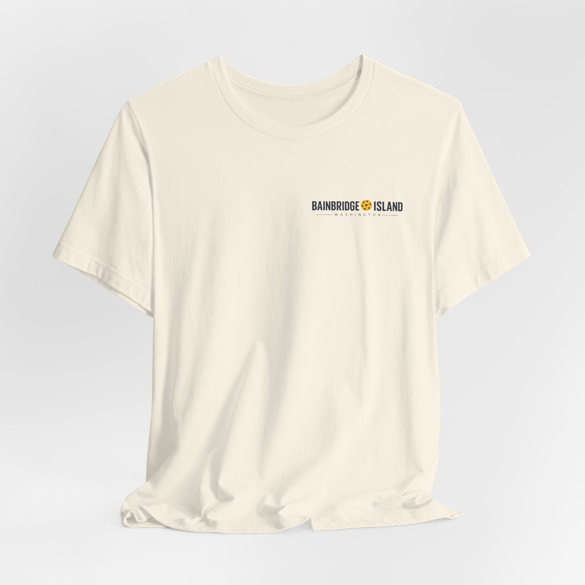 Bainbridge Island Pickleball 1965 Front & Back Tee