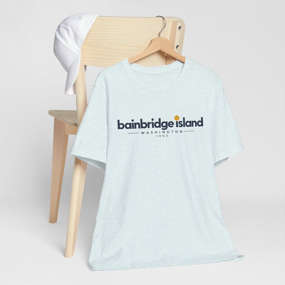 Bainbridge Island Pickleball 1965 Tee – Washington Pickleball Shirt