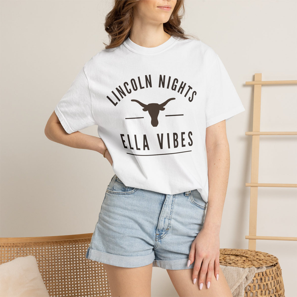 Lincoln Nights Ella Vibes Shirt Country Concert Western Cowgirl Cowboy Unisex Graphic Tee | Lincoln Nebraska Concerts