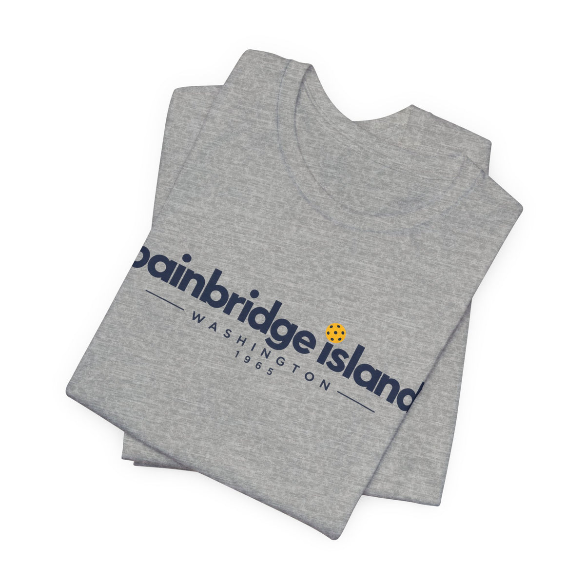 Bainbridge Island Pickleball 1965 Tee – Washington Pickleball Shirt