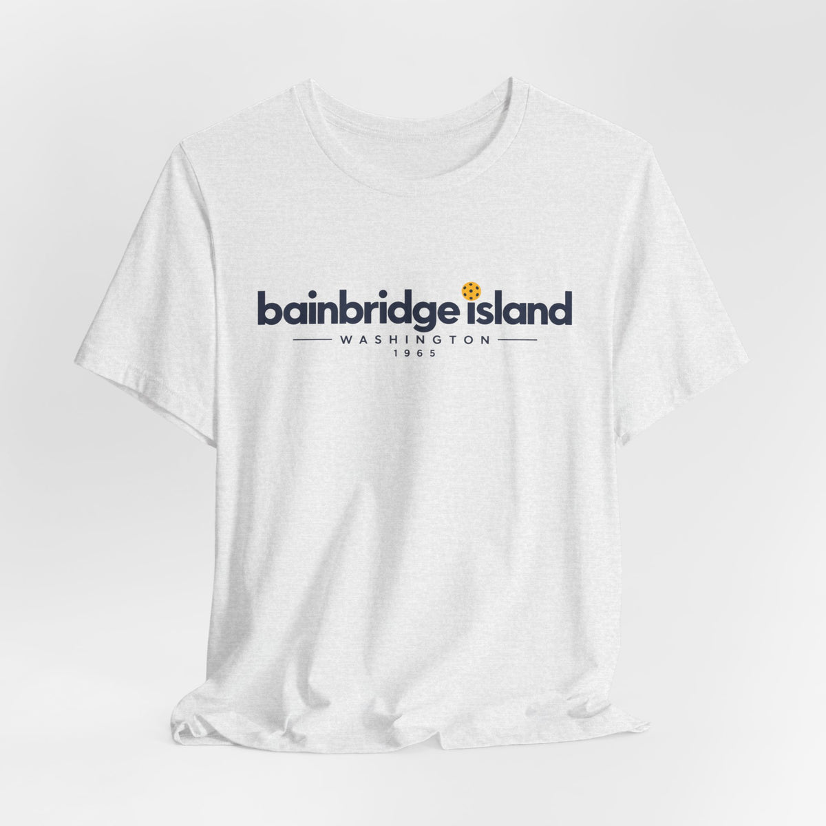 Bainbridge Island Pickleball 1965 Tee – Washington Pickleball Shirt