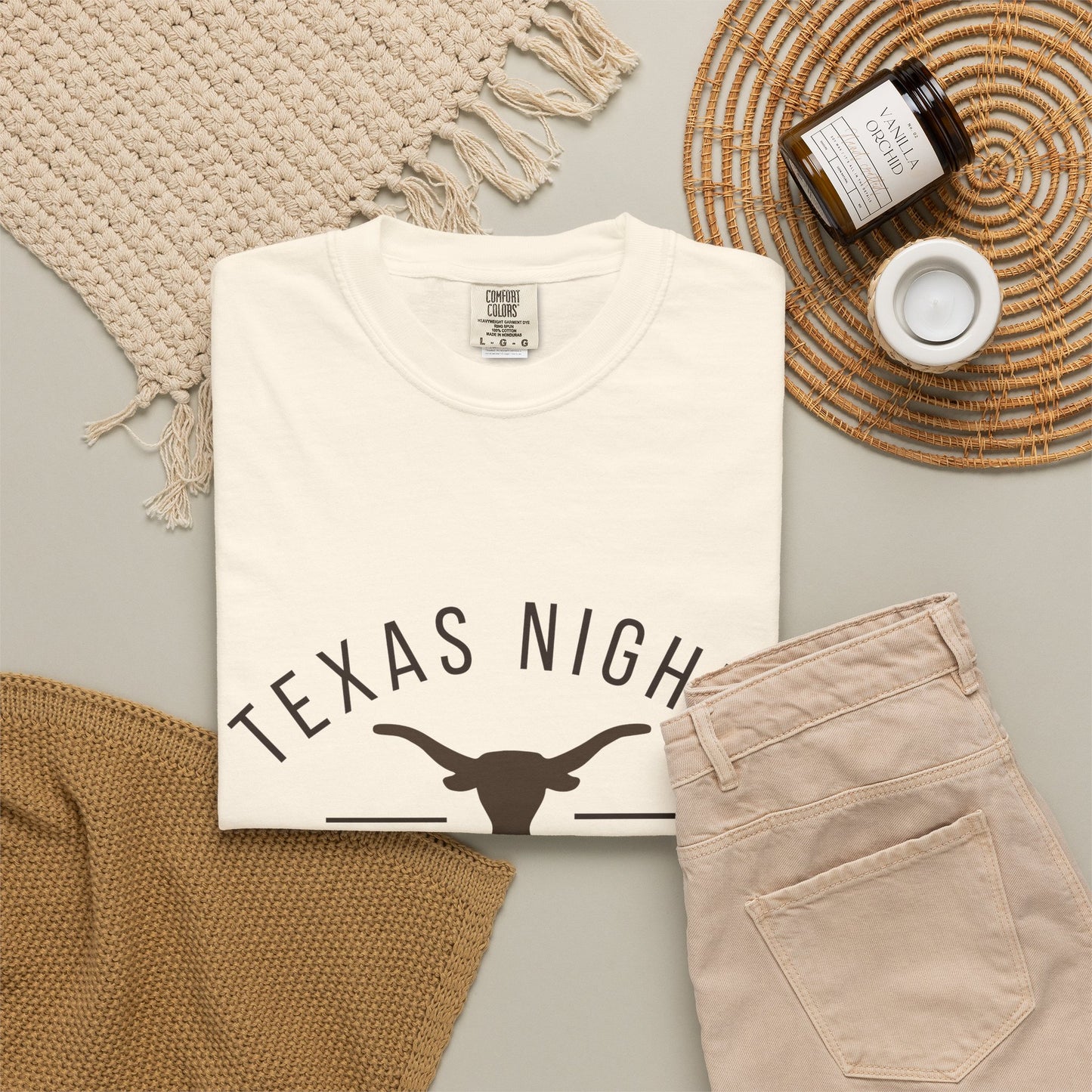 Texas Nights Ella Vibes Shirt Country Concert Western Cowgirl Cowboy Graphic Tee