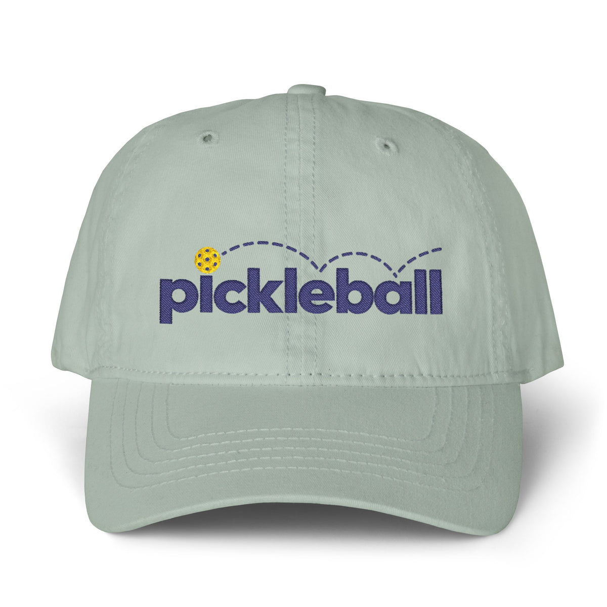 Pickleball Embroidered Pigment-Dyed Cap | Women’s Pickleball Hat