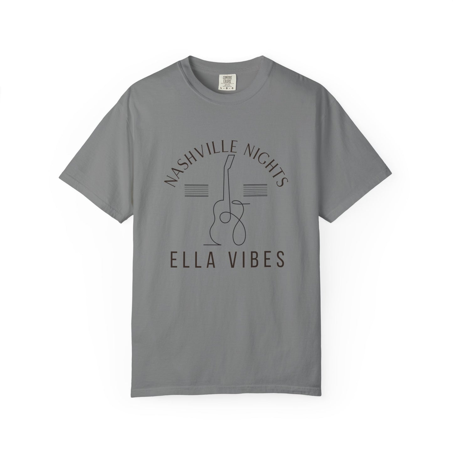 Nashville Nights Ella Vibes Shirt | Nashville Country Concert Tee | Music City T-Shirt | Comfort Colors 1717 | Country Music Gift