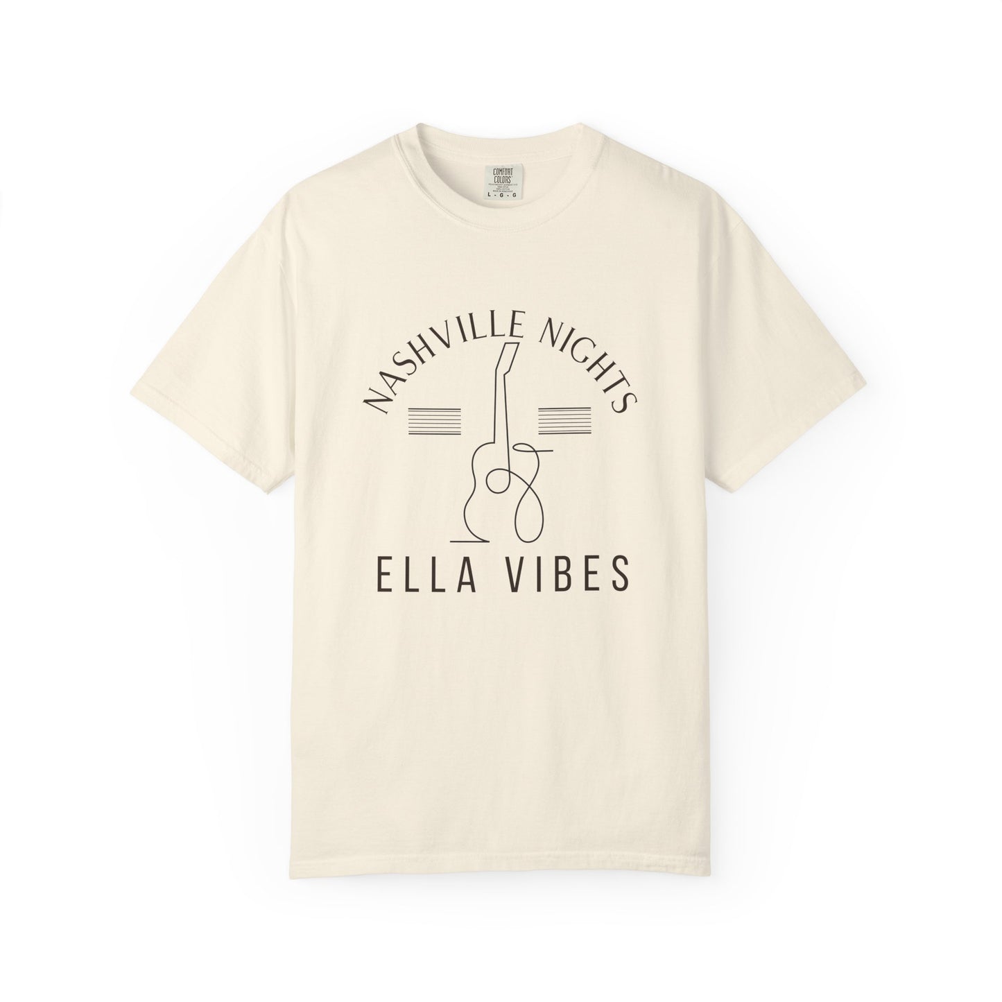 Nashville Nights Ella Vibes Shirt | Nashville Country Concert Tee | Music City T-Shirt | Comfort Colors 1717 | Country Music Gift