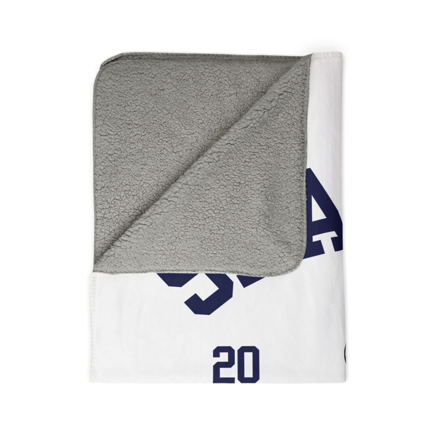 Slam Pig Yacht Club Sherpa Fleece Blanket, Coastal Throw Blanket, Nautical Blanket, Boat Blanket, Beach House Decor, Gift | RHORI