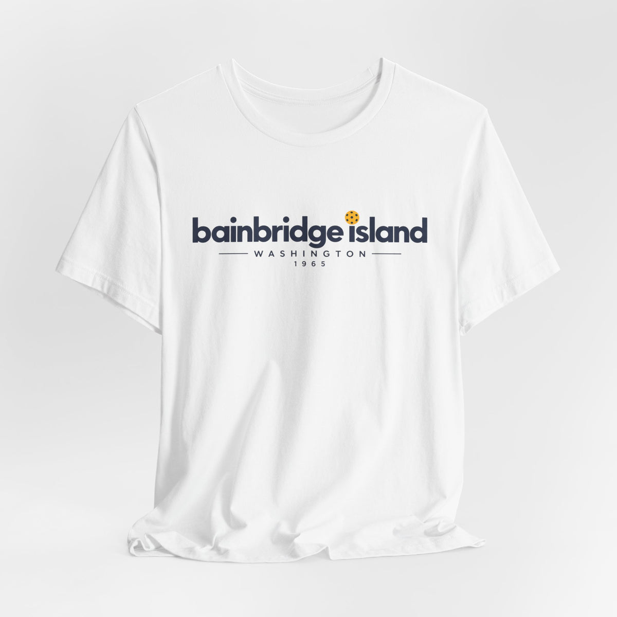Bainbridge Island Pickleball 1965 Tee – Washington Pickleball Shirt