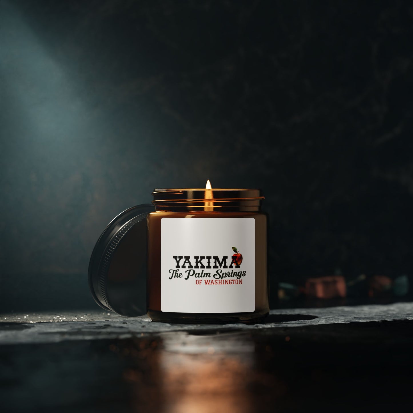 Yakima Candle | Yakima The Palm Springs of Washington | Washington State Gift | Yakima Gift | Amber Jar Candle | Home Decor