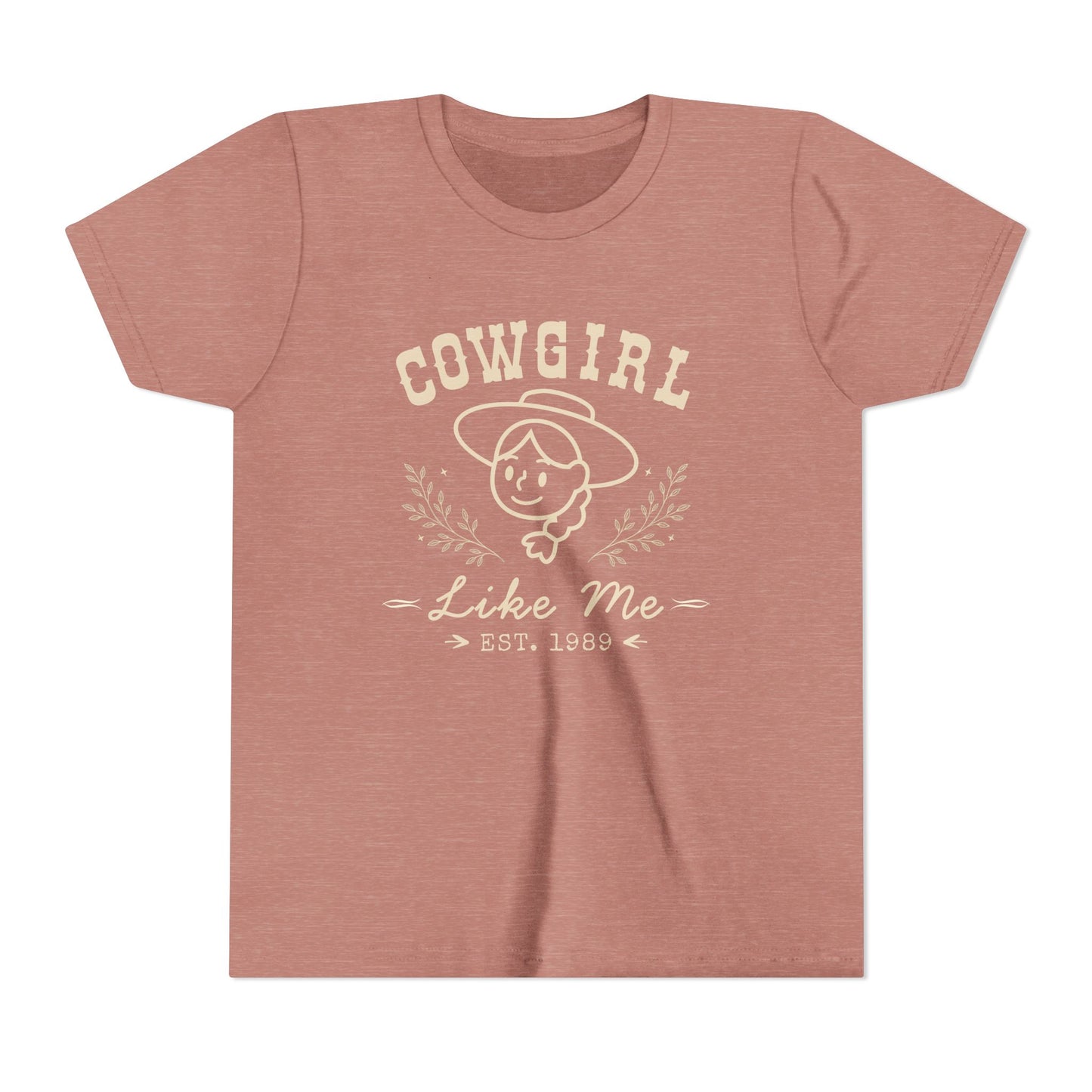 Cowgirl Like Me Girls Shirt | Western Kids Tee | Rodeo Girl Outfit | Horse Lover Gift