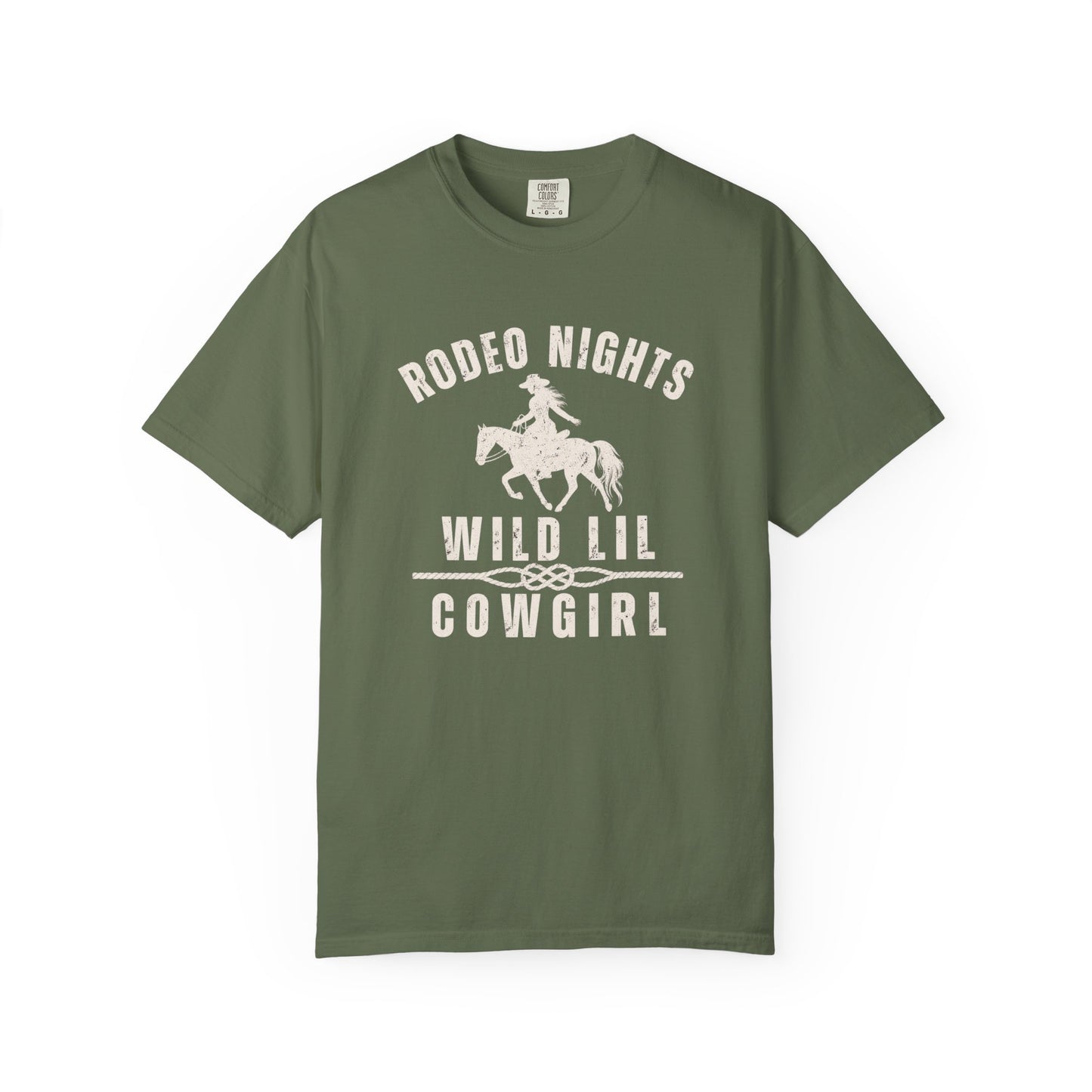 Wild Little Cowgirl Rodeo Nights Tee, Country Concert Shirt, Western Cowgirl Tee, Rodeo Graphic Shirt, Horse Lover Gift