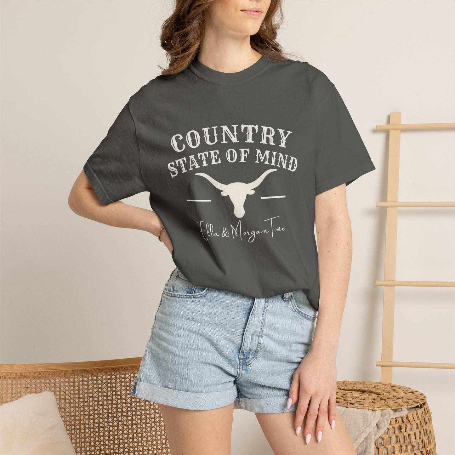 Country State of Mind Shirt | Ella Morgan Country Concert Tee | Cowgirl Shirt | Country Music Shirt | Unisex Comfort Colors