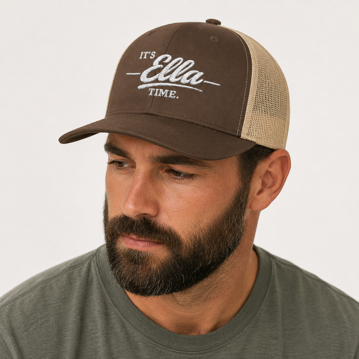 It's Ella Time Hat Country Music Fan Adjustable Baseball Cap Western Style