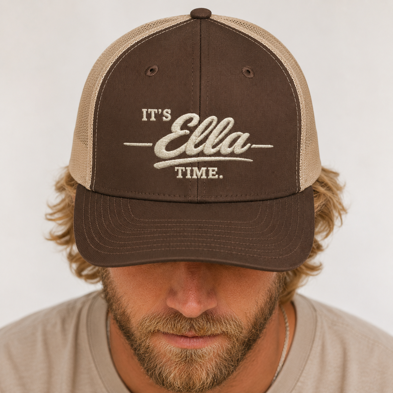 It's Ella Time Hat Country Music Fan Adjustable Baseball Cap Western Style