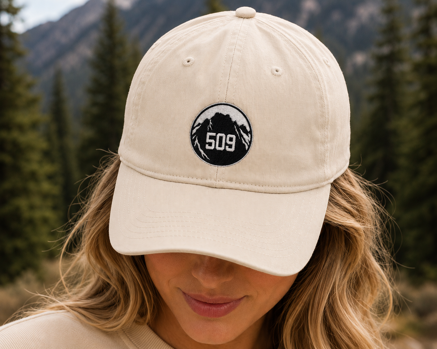 509 Hat | Roslyn Washington Dad Hat | PNW Baseball Cap | Washington Mountain Hat | Cle Elum | Suncadia | Leavenworth | Embroidered Cap