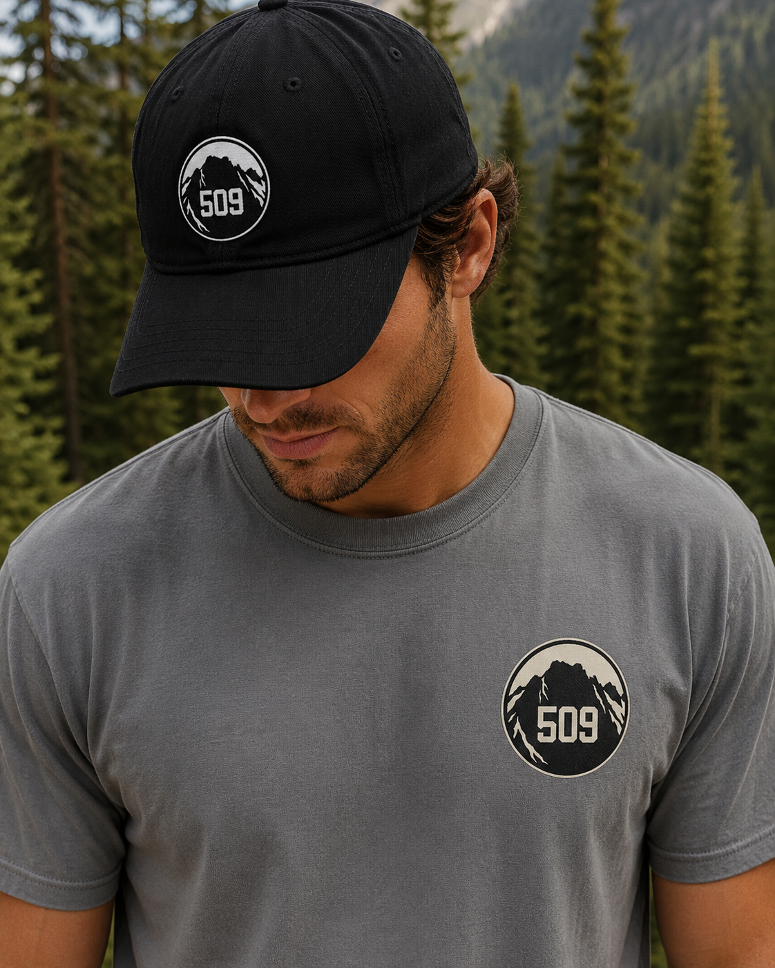 509 Hat | Roslyn Washington Dad Hat | PNW Baseball Cap | Washington Mountain Hat | Cle Elum | Suncadia | Leavenworth | Embroidered Cap