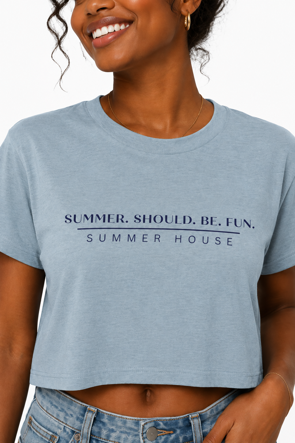 Summer House T Shirt Women Graphic Tee Summer Should Be Fun