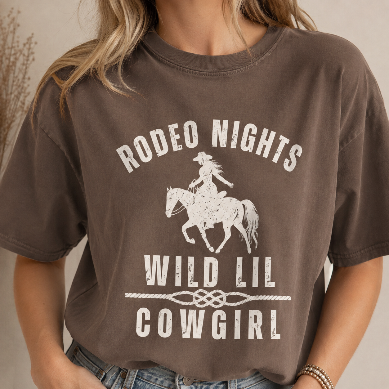 Wild Little Cowgirl Rodeo Nights Tee, Country Concert Shirt, Western Cowgirl Tee, Rodeo Graphic Shirt, Horse Lover Gift