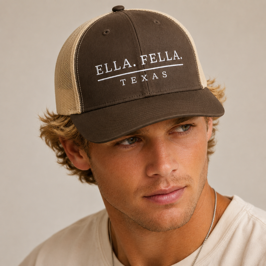 Ella Fella Texas Hat Country Music Fan Adjustable Baseball Cap Western Style