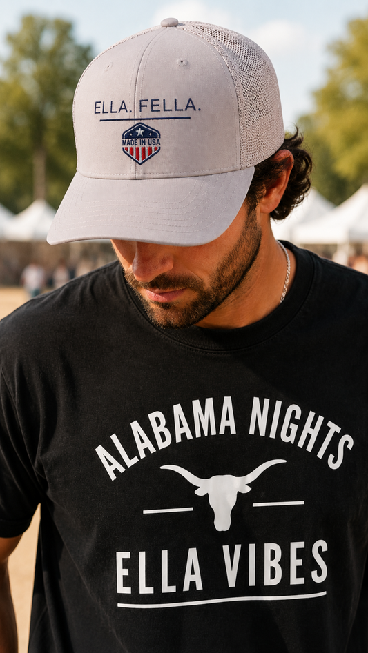 Alabama Nights Ella Vibes Shirt Country Concert Western Cowgirl Cowboy Unisex Graphic Tee Auburn Concerts