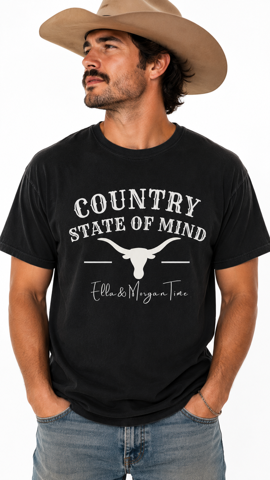 Country State of Mind Shirt | Ella Morgan Country Concert Tee | Cowgirl Shirt | Country Music Shirt | Unisex Comfort Colors