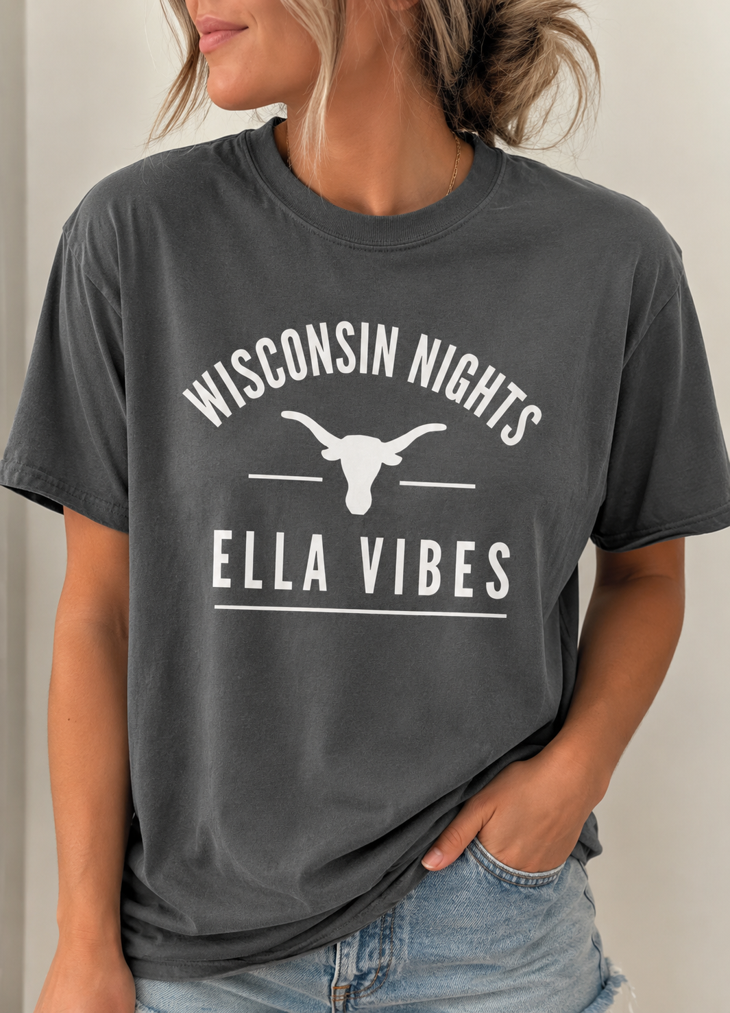 Wisconsin Nights Ella Vibes Shirt Country Concert Western Cowgirl Cowboy Unisex Graphic Tee Green Bay Concerts