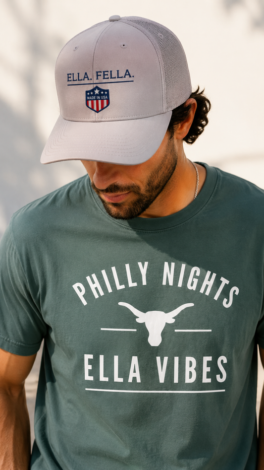 Pennsylvania Nights Ella Vibes Shirt Philly Country Concert Western Cowgirl Cowboy Unisex Graphic Tee Philadelphia Concerts