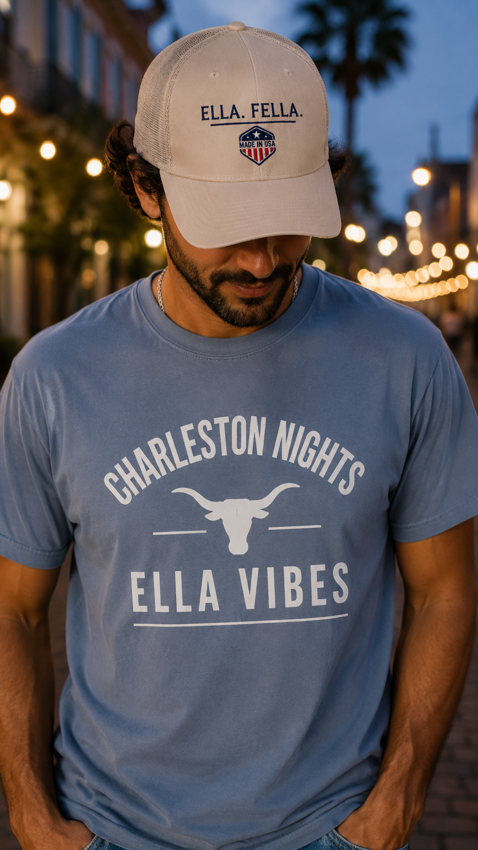 Charleston Nights Ella Vibes Shirt Country Concert Western Cowgirl Cowboy Unisex Graphic Concerts