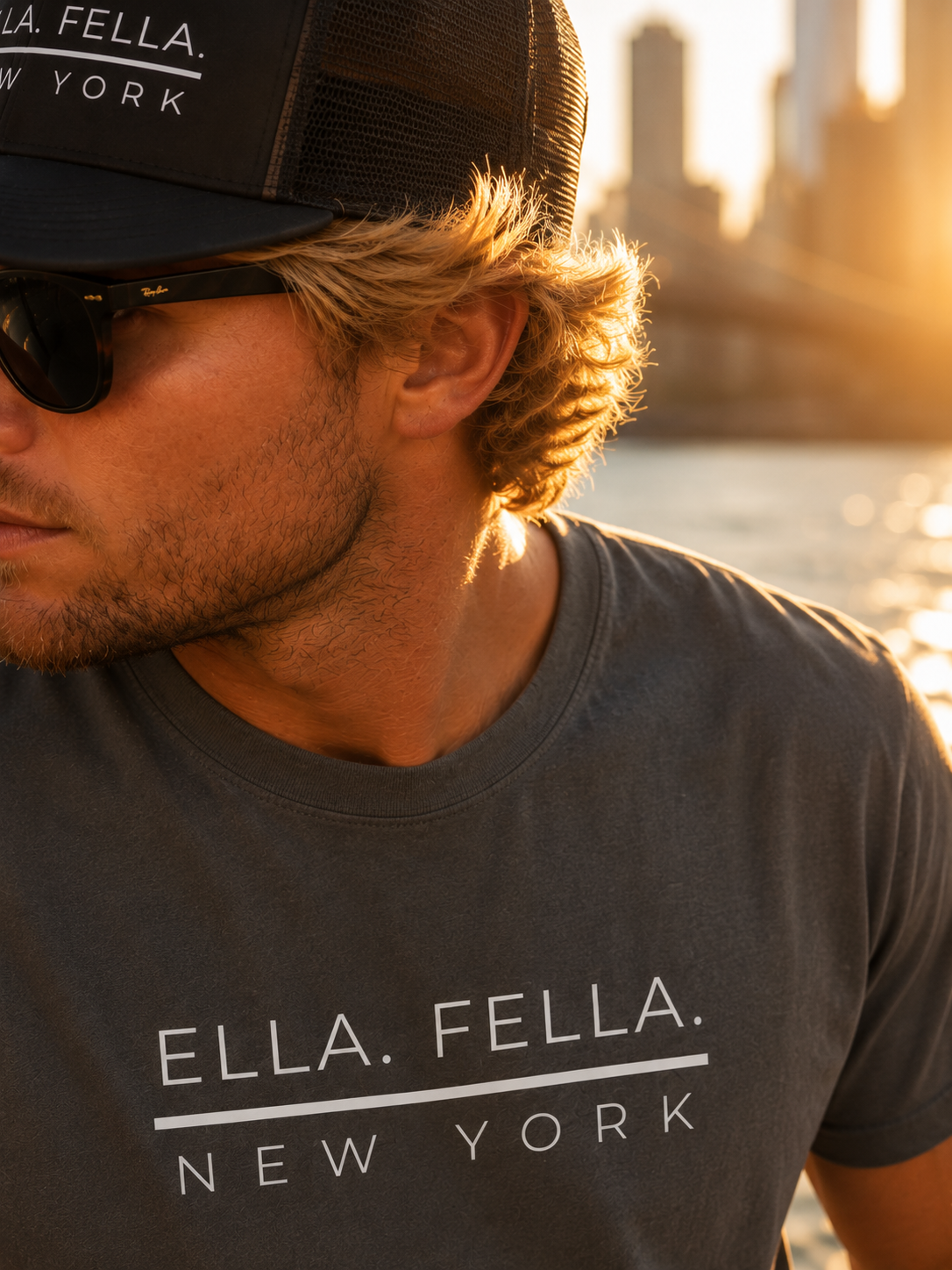 Ella Fella New York Graphic Tee | Country Music Concert Shirt | New York Concerts