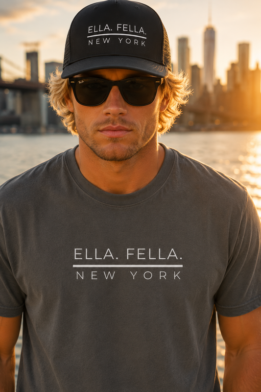 Ella Fella New York Graphic Tee | Country Music Concert Shirt | New York Concerts