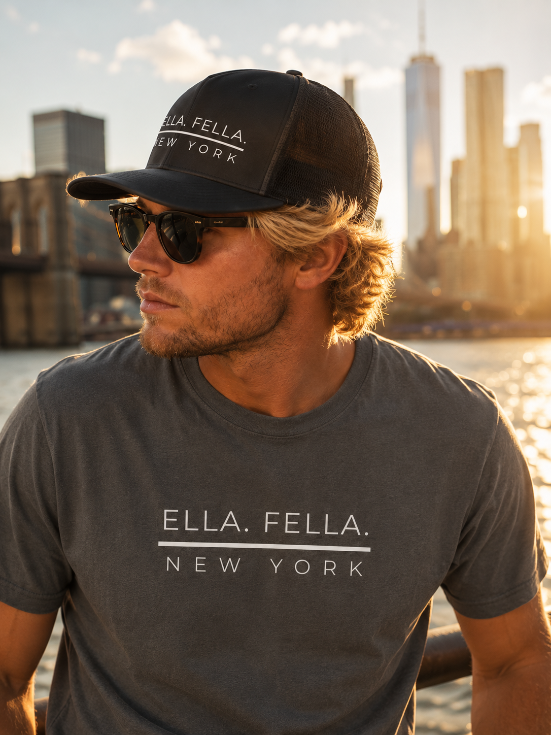 Ella Fella New York Graphic Tee | Country Music Concert Shirt | New York Concerts