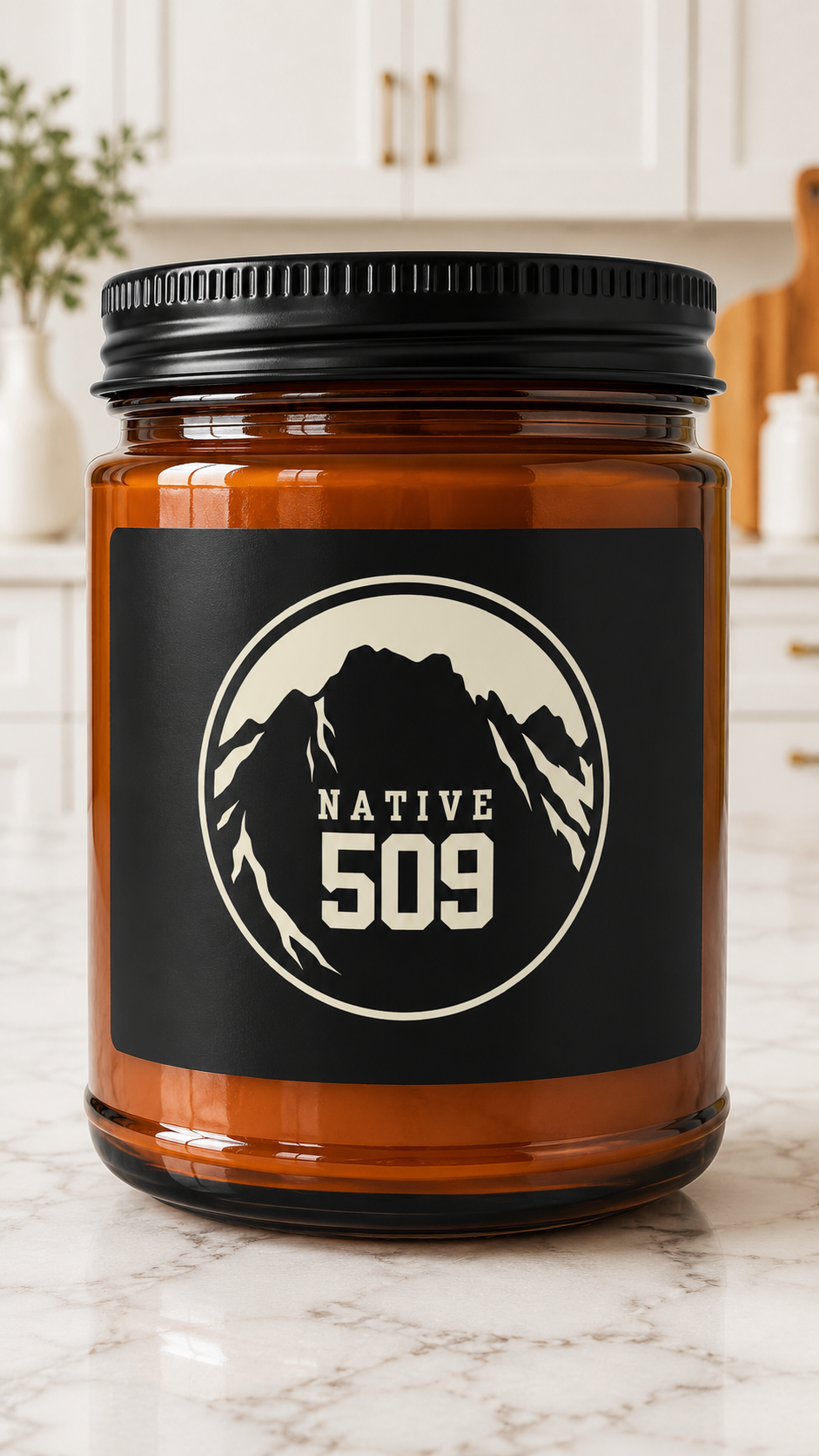 Native 509 Washington Candle | Eastern Washington | 509 Candle | Mount Stuart Candle | Washington State Gift | Soy Candle